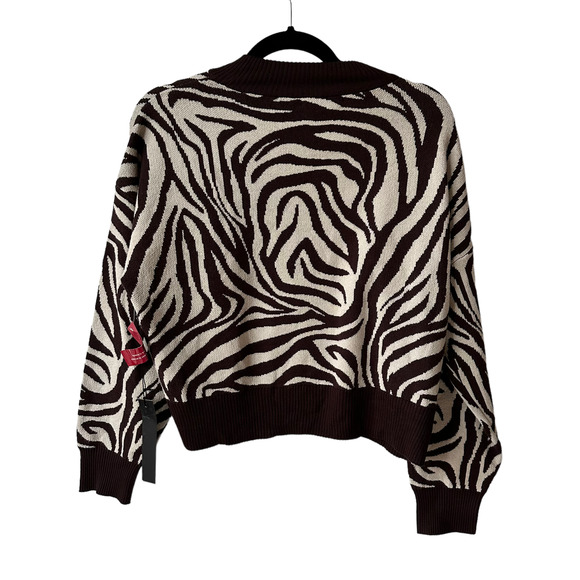 New Carbon38 Zebra Sweater - Picture 3 of 4